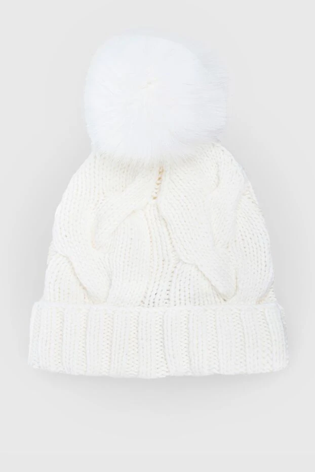 Loro Piana woman white cashmere hat for women 156788 - photo 1