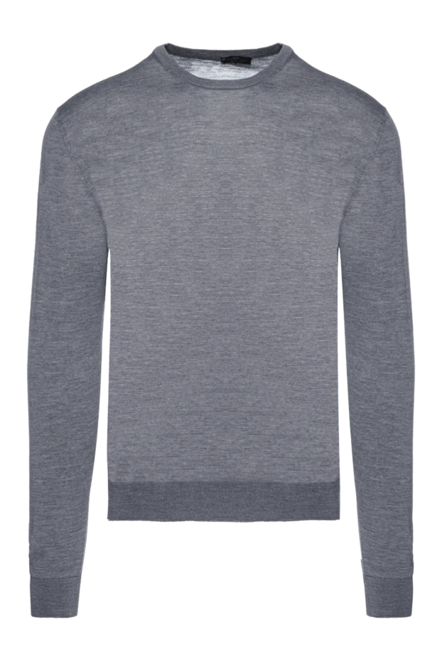 Cesare di Napoli man wool jumper gray for men buy with prices and photos 156814 - photo 1