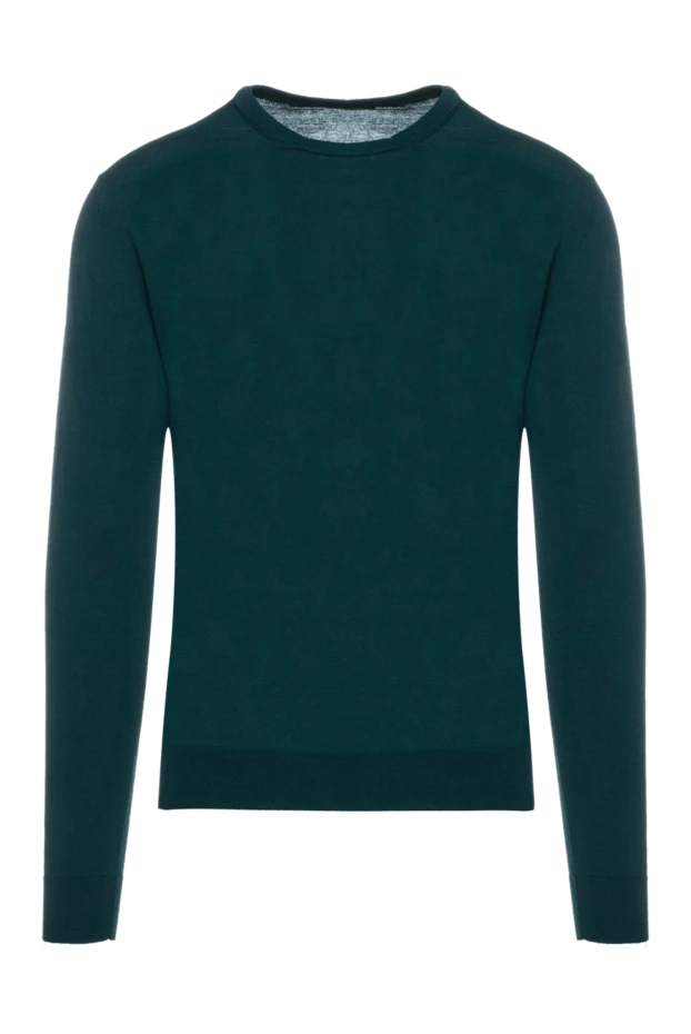 Cesare di Napoli man wool jumper green for men buy with prices and photos 156826 - photo 1
