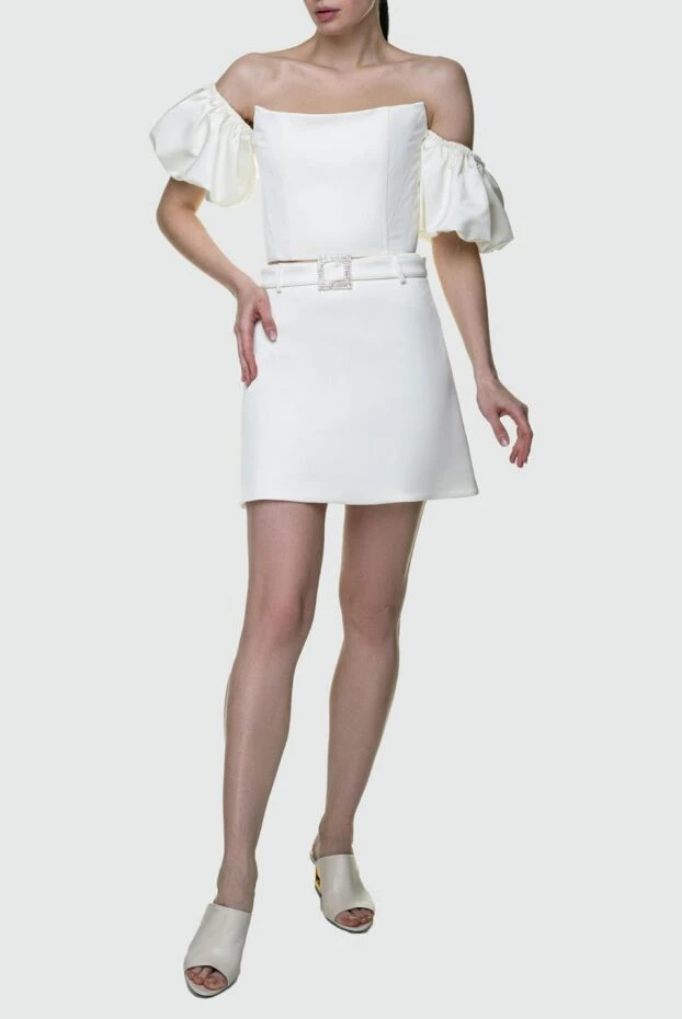 D.Exterior woman white women's costume with a goosefoot skirt 181097 - photo 3