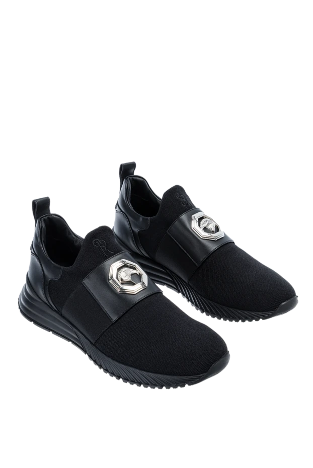 Stefano Ricci polyester sneakers black for men 156890 - photo 3