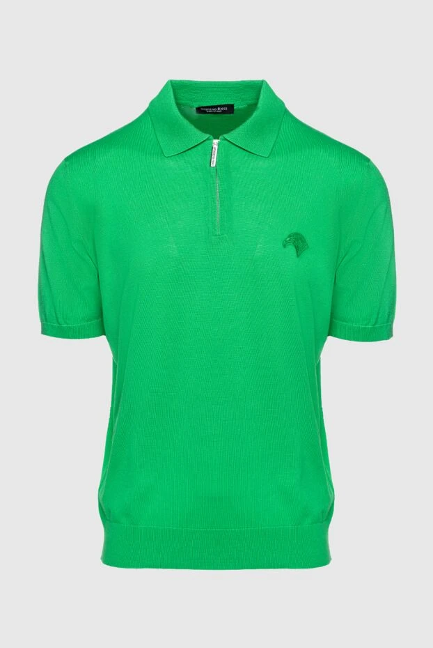Stefano Ricci green cotton polo for men 156923 - photo 1