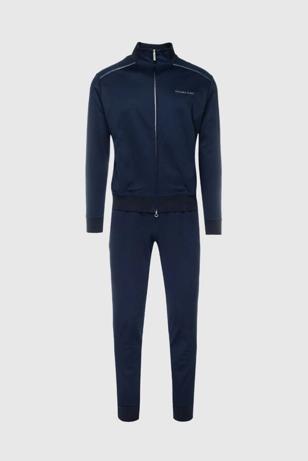 Sports suit for men made of polyamide and wool blue - photo 1