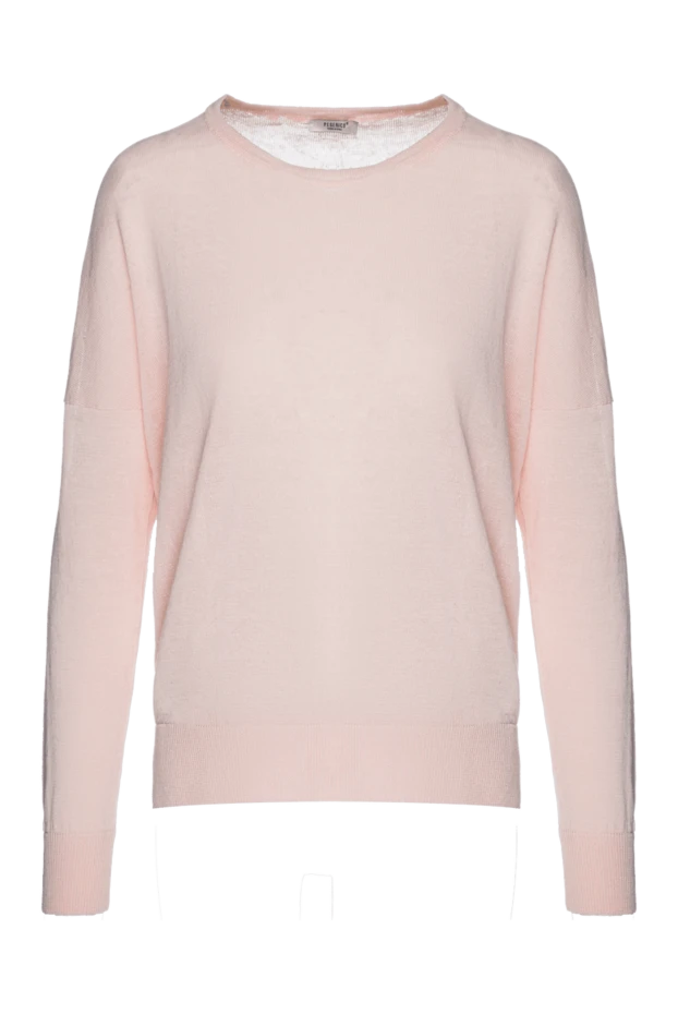 Peserico woman pink linen and cotton jumper for women 156986 - photo 1