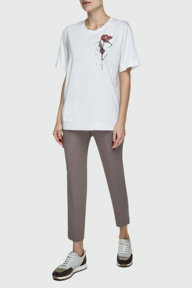 Peserico жіночі футболка з бавовни біла жіноча купити фото з цінами 156997 - фото 2