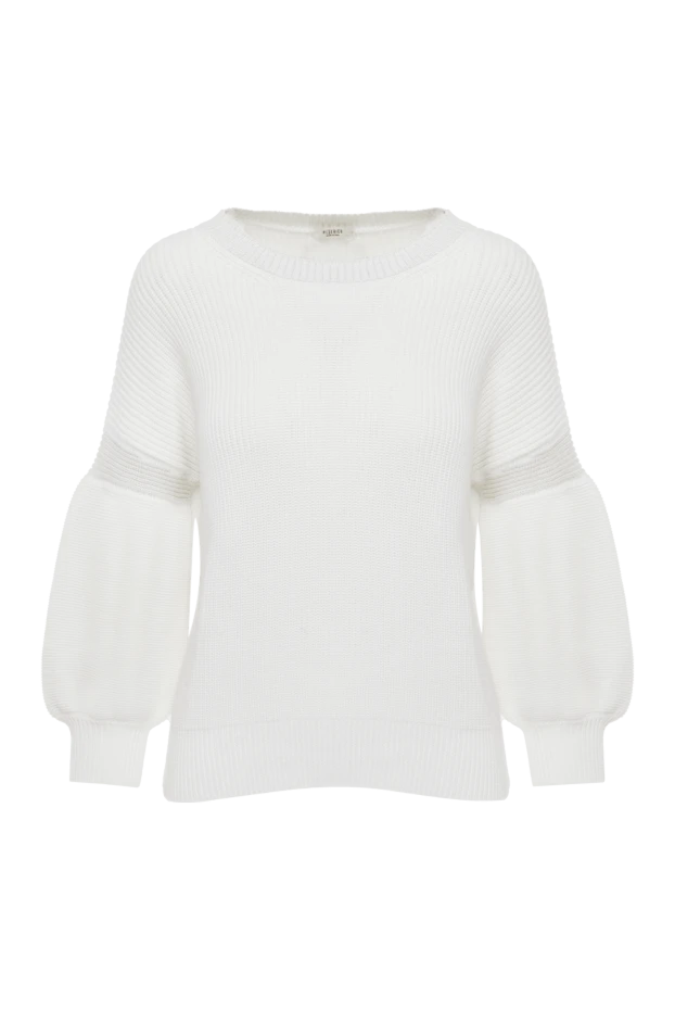 Peserico woman white cotton and nylon jumper for women buy with prices and photos 157005 - photo 1