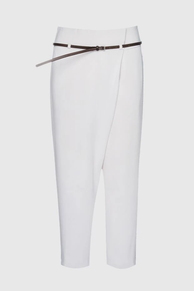 Peserico woman white polyester trousers for women buy with prices and photos 157047 - photo 1