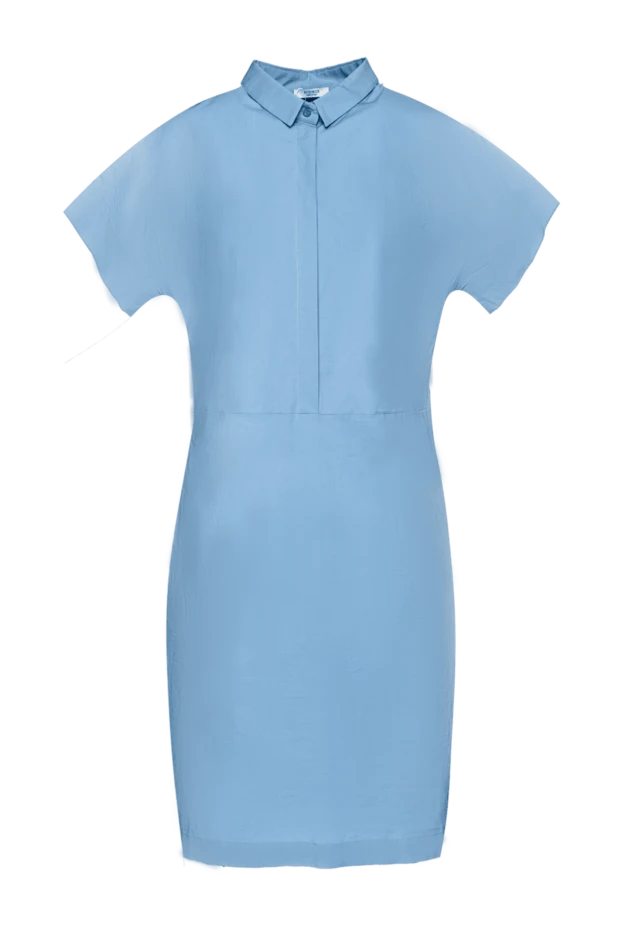 Peserico woman blue cotton dress for women 157053 - photo 1