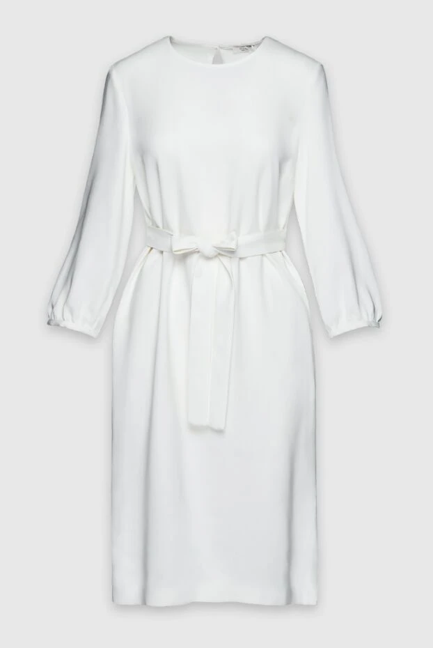 Peserico женские платье из вискозы белое женское купить с ценами и фото 157064 - фото 1