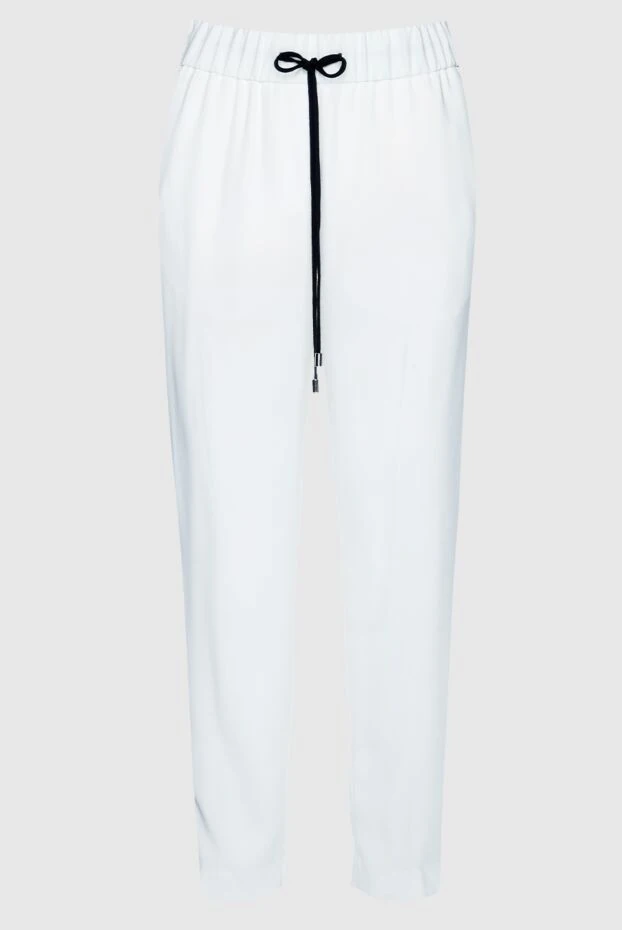 Peserico женские брюки из полиэстера белые женские купить с ценами и фото 157103 - фото 1