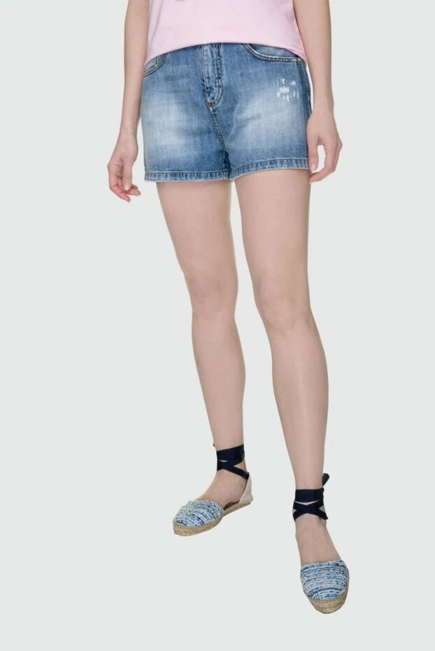 Citizens of Humanity woman women's blue denim shorts 181072 - photo 3