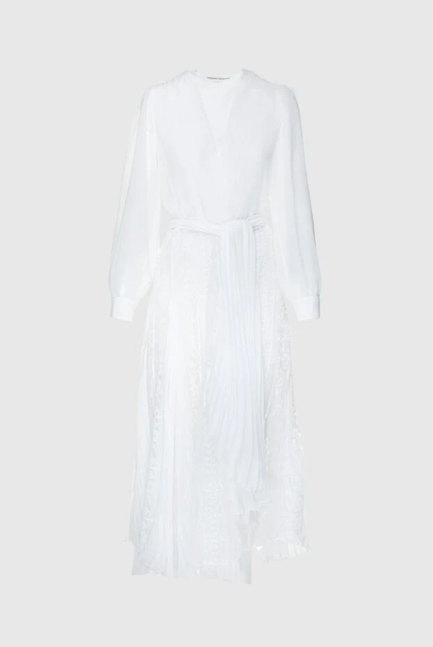 Ermanno Scervino woman white polyester dress for women 157208 - photo 1