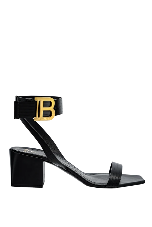 Balmain woman black leather sandals for women buy with prices and photos 157282 - photo 1