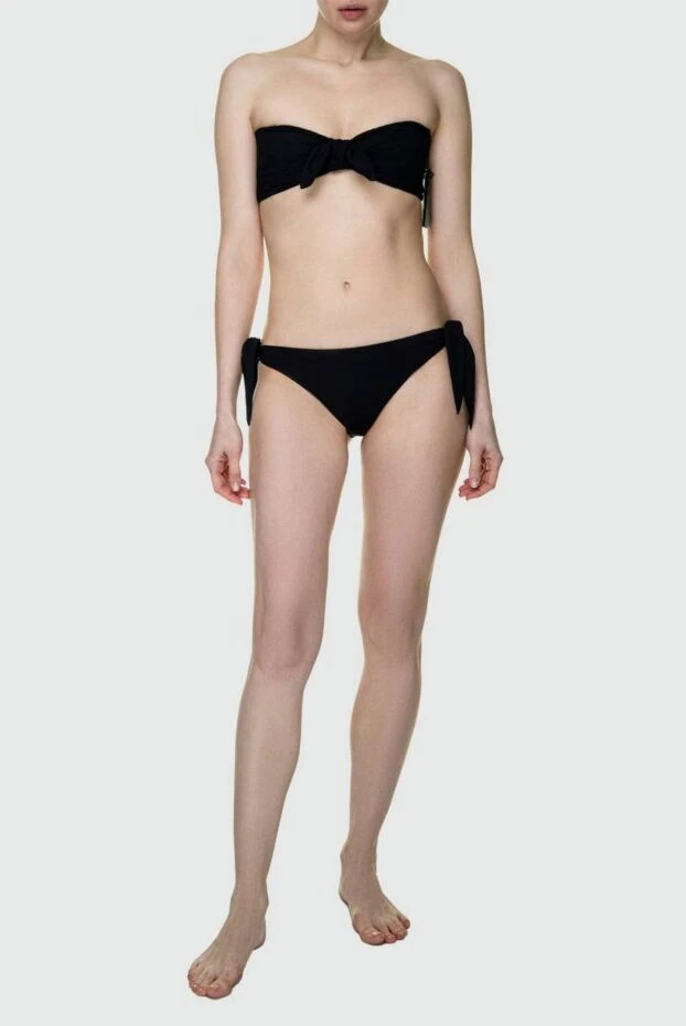 Saint Laurent жіночі купальник роздільний з нейлону та еластану чорний жіночий купити фото з цінами 157288 - фото 2