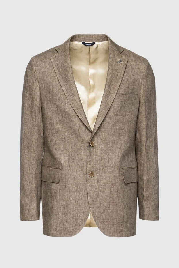 Tombolini beige linen jacket for men 157334 - photo 1