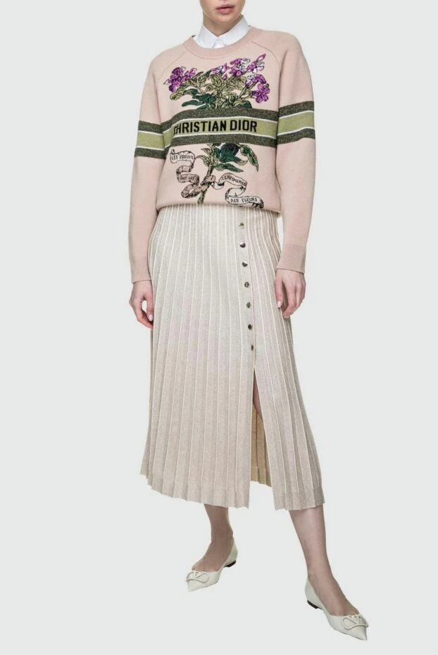 Dior жіночі блуза з бавовни біла жіноча купити фото з цінами 157376 - фото 2