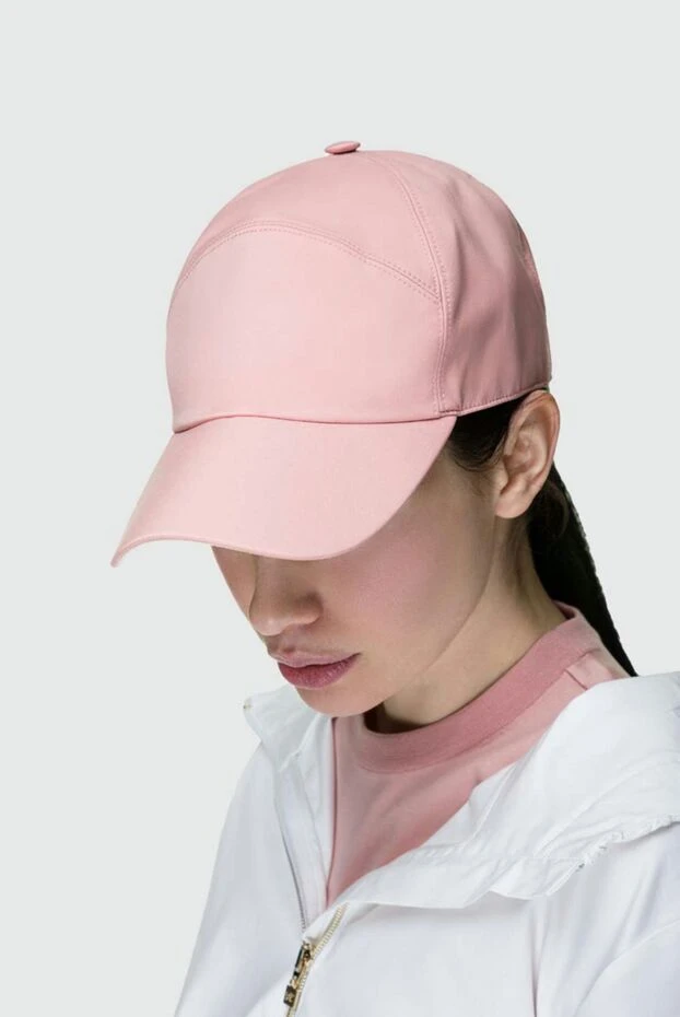 Loro Piana женские кепка розовая женская купить с ценами и фото 157379 - фото 2