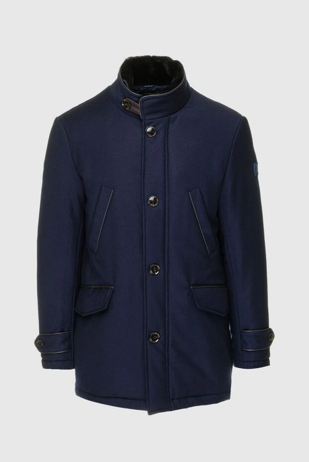 Tombolini man wool and elastane jacket blue for men buy with prices and photos 157408 - photo 1