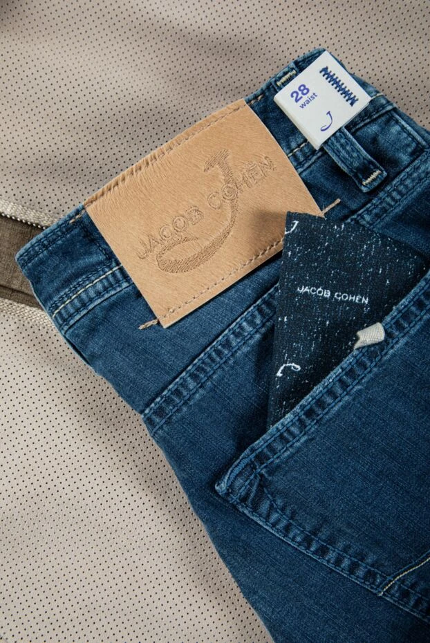 Jacob Cohen light blue cotton jeans with a comfortable fit 157427 - photo 2
