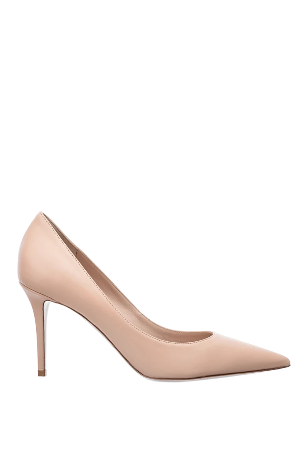 Le Silla women's beige leather shoes with a pointed toe 157432 - photo 1