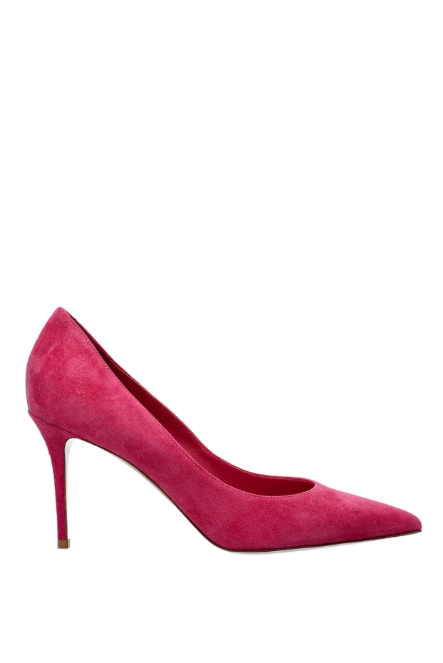 Le Silla women's pink suede shoes with a pointed toe 157433 - photo 1