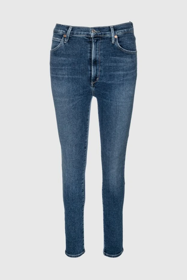 Citizens of Humanity женские джинсы из хлопка синие женские купить с ценами и фото 157440 - фото 1