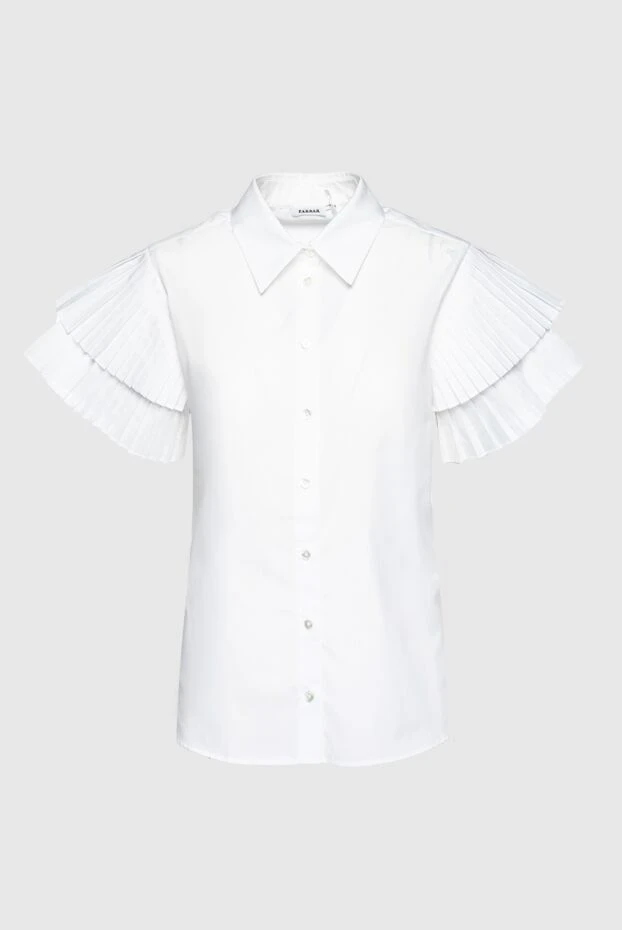 P.A.R.O.S.H. woman white blouse made of polyester and cotton for women buy with prices and photos 157483 - photo 1