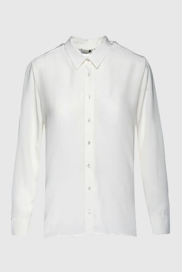 Gran Sasso женские блуза из шелка белая женская купить с ценами и фото 157490 - фото 1