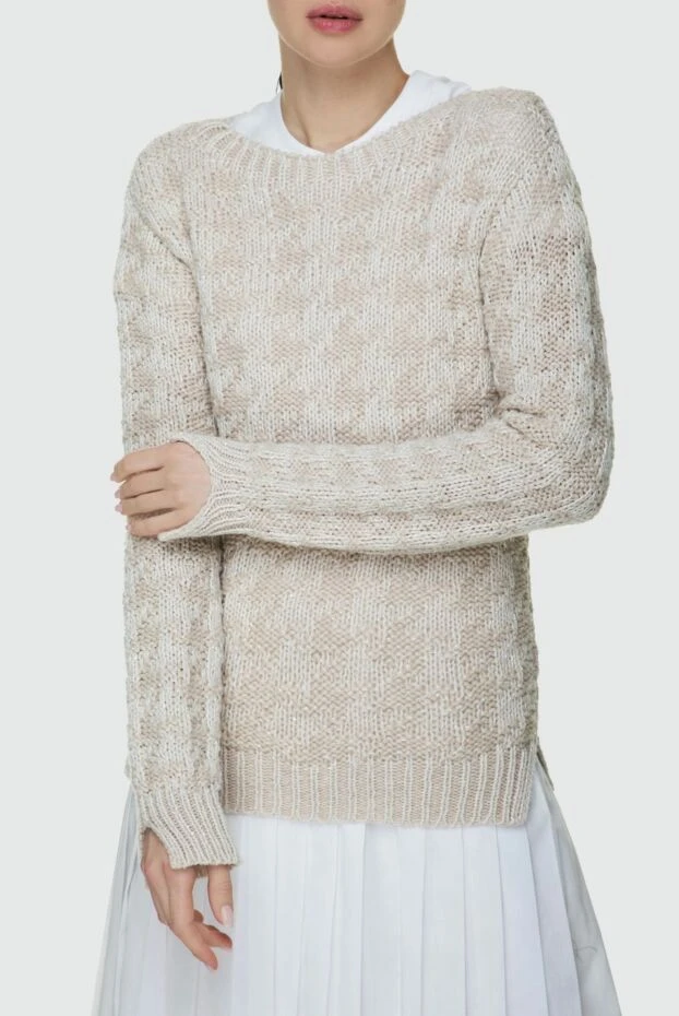 Gran Sasso woman beige jumper for women buy with prices and photos 157495 - photo 2