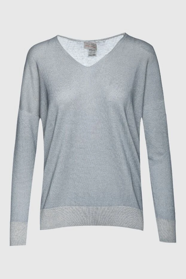 Gran Sasso woman gray cashmere jumper for women buy with prices and photos 157506 - photo 1