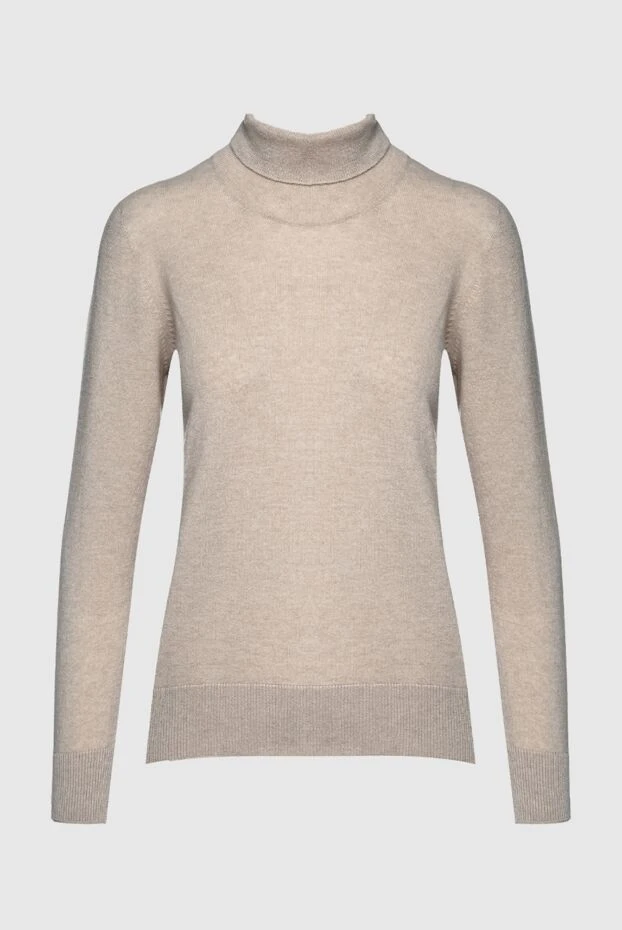 Gran Sasso woman beige cashmere golf for women buy with prices and photos 157511 - photo 1