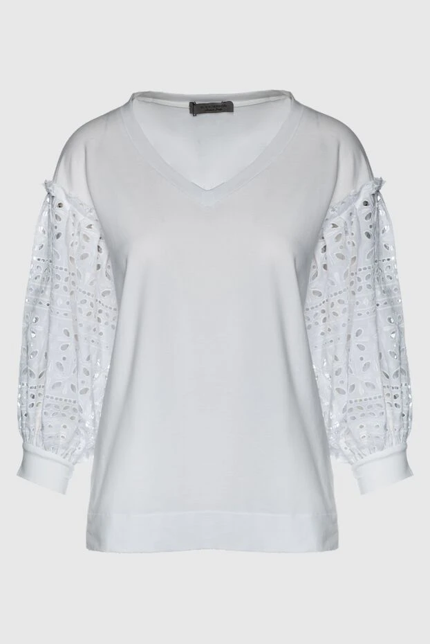 D.Exterior woman white cotton and polyester blouse for women buy with prices and photos 157521 - photo 1