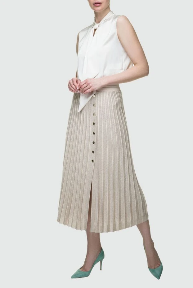 D.Exterior жіночі блуза з поліестеру та еластану біла жіноча купити фото з цінами 157529 - фото 2