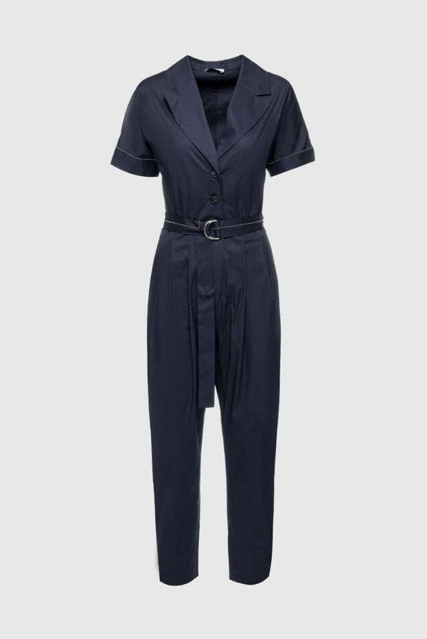 Peserico woman blue women's cotton and elastane jumpsuit buy with prices and photos 157546 - photo 1