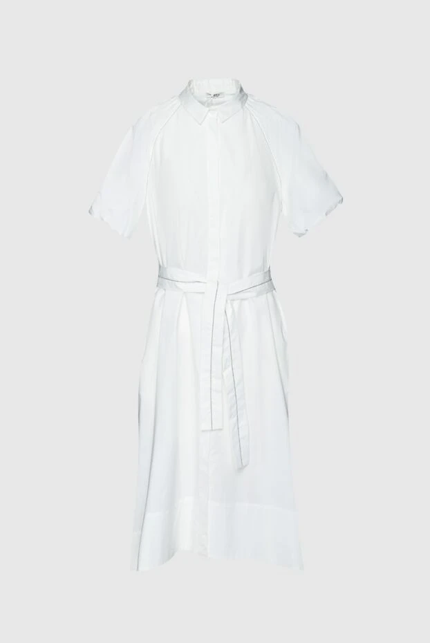 Peserico woman white cotton dress for women 157567 - photo 1