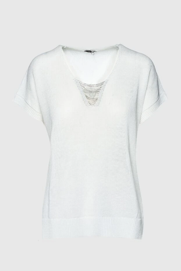 Peserico женские блузка белая женская купить с ценами и фото 157578 - фото 1