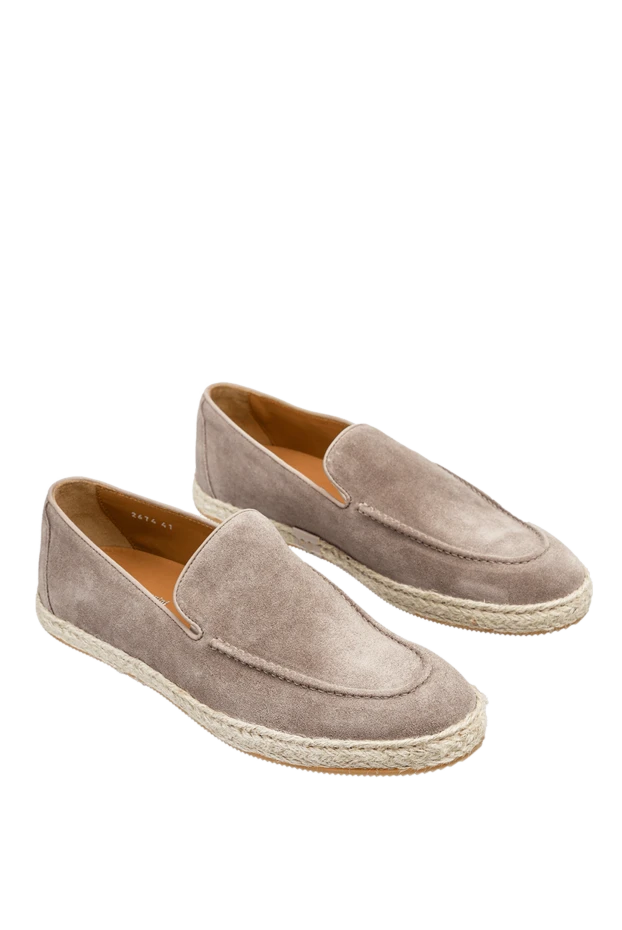 Loro Piana man beige suede espadrilles for men 169033 - photo 3