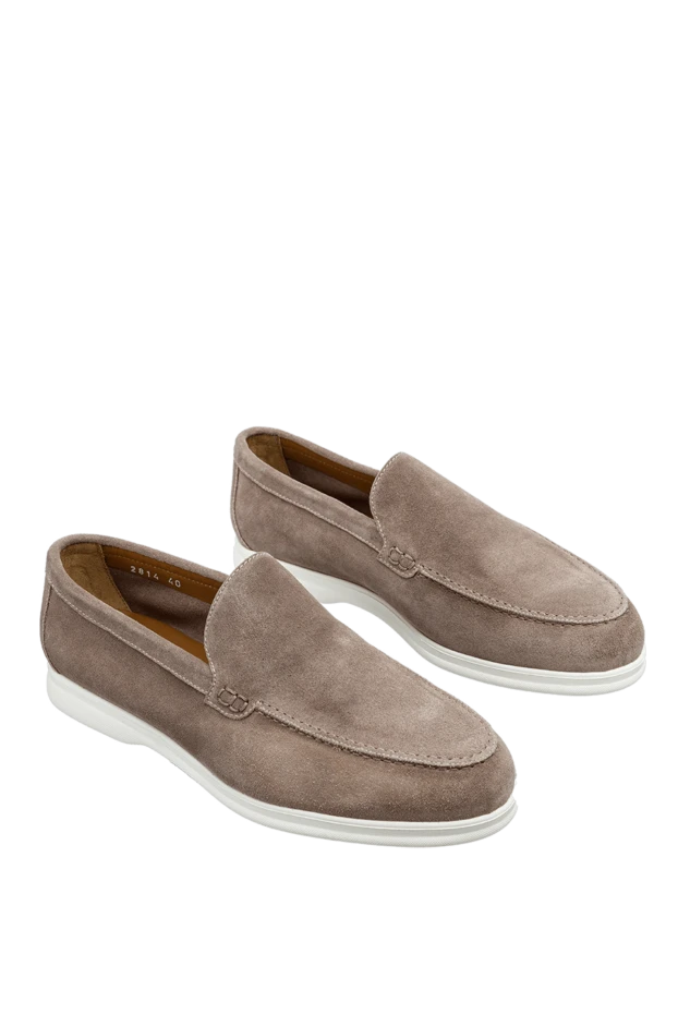 Doucal`s man beige suede loafers for men buy with prices and photos 157613 - photo 2