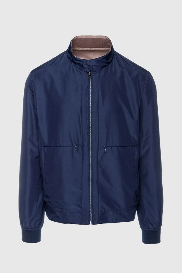 Polyester jacket blue for men