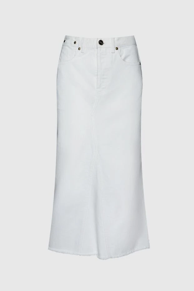 Erika Cavallini woman white cotton skirt for women buy with prices and photos 157637 - photo 1