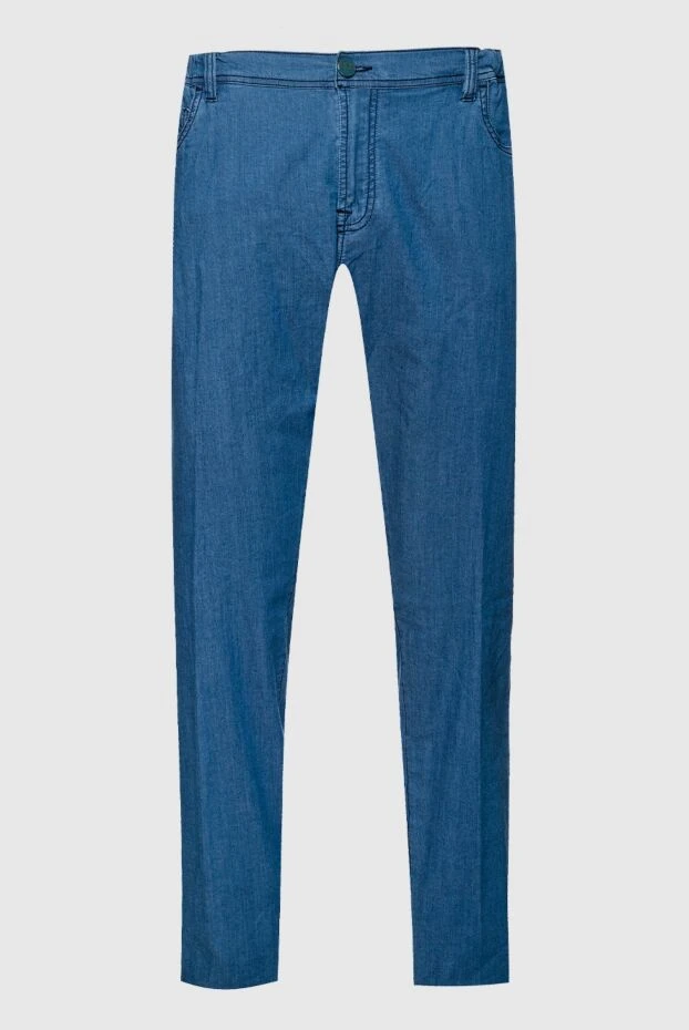 Scissor Scriptor мужские джинсы из хлопка и полиуретана синие мужские купить с ценами и фото 157669 - фото 1