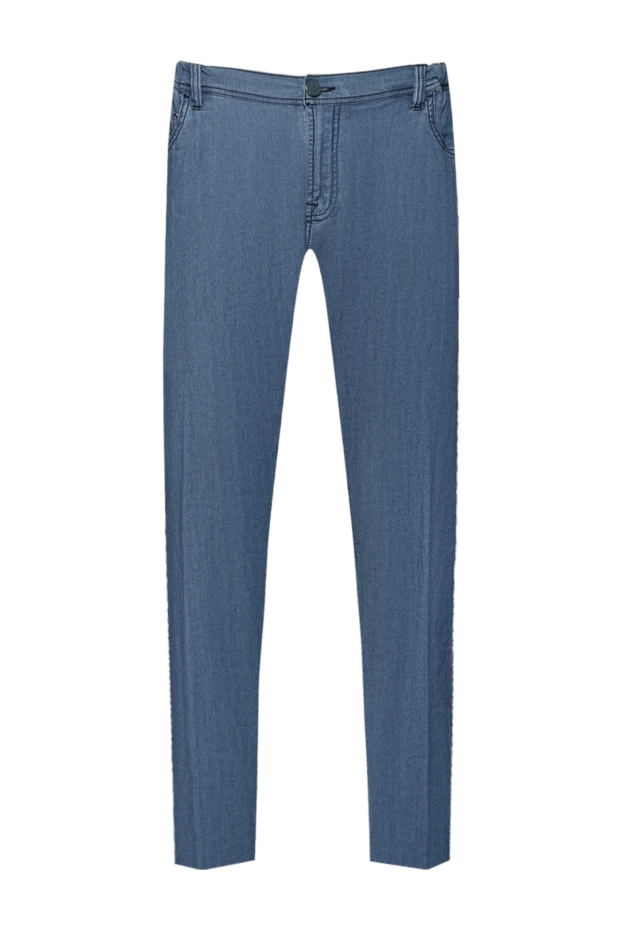 Scissor Scriptor man cotton and polyurethane jeans blue for men 157669 - photo 1