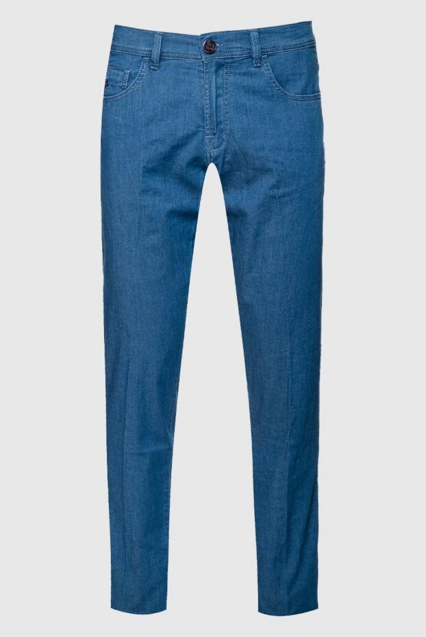 Scissor Scriptor мужские джинсы из хлопка и полиуретана синие мужские купить с ценами и фото 157674 - фото 1