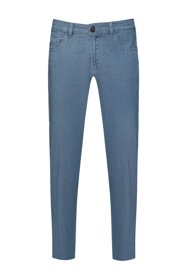 Scissor Scriptor man cotton and polyurethane jeans blue for men 157674 - photo 1