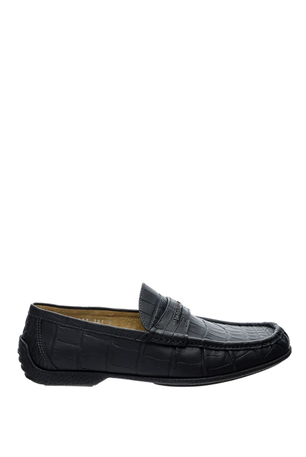 Tardini man black alligator loafers for men buy with prices and photos 157679 - photo 1