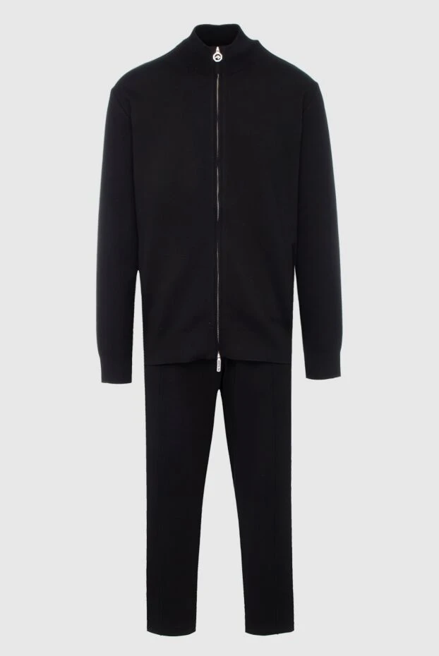 Stefano Ricci костюм спортивный мужской из хлопка черный 157708 - фото 1