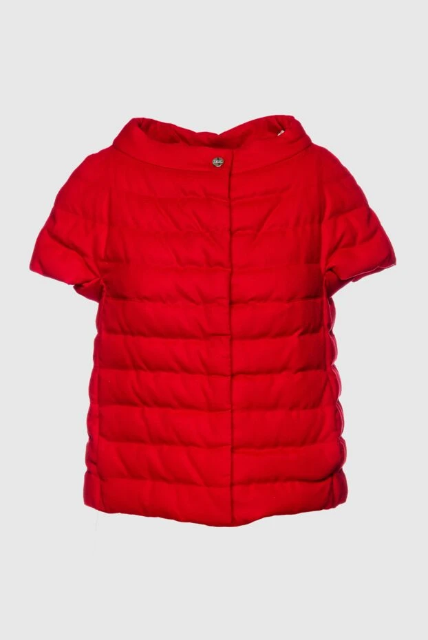 Herno woman cashmere down vest red for women buy with prices and photos 157773 - photo 1