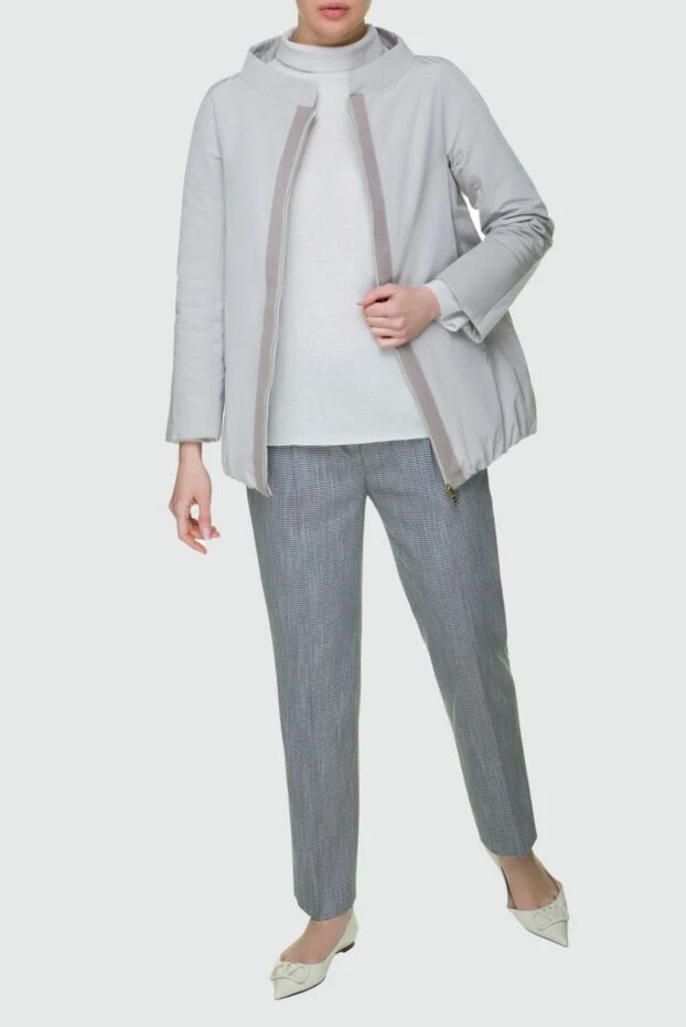 Herno woman women's gray cotton and polyethylene jacket buy with prices and photos 157778 - photo 2