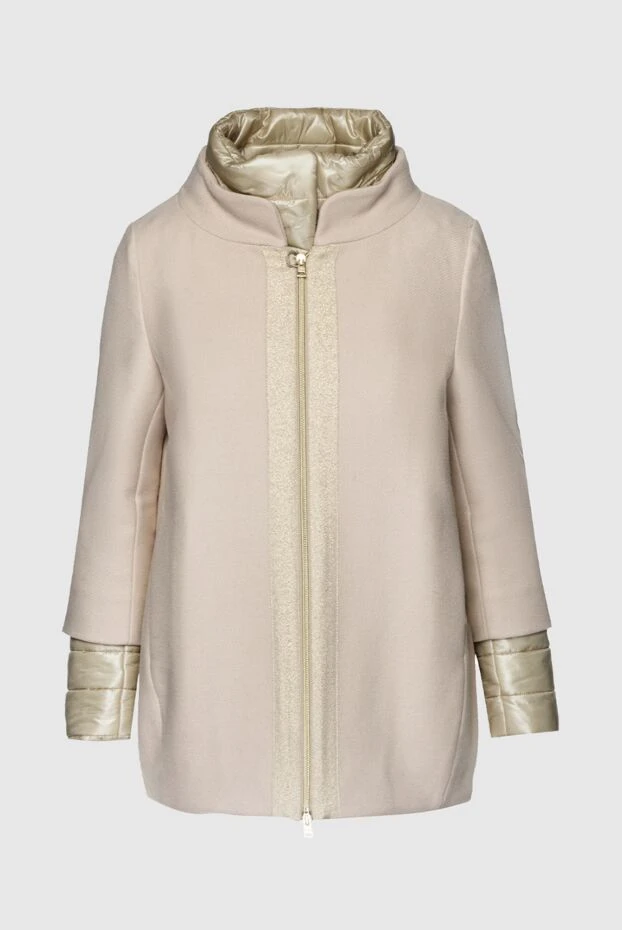 Herno woman women's pink wool and polyamide jacket buy with prices and photos 157780 - photo 1