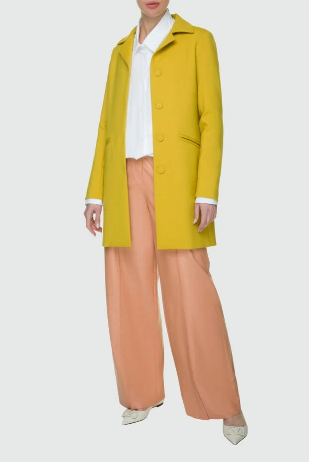 Herno woman women's yellow coat 157786 - photo 2